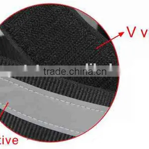 Durable Pet Harness With Reflective Band Black Dog Harness thumbnail-3