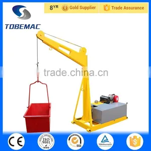 TOBEMAC Hydraulic Small Crane for Lifting Materials thumbnail-1