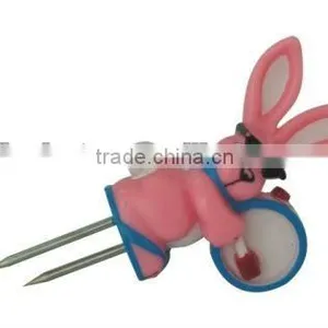 Lovely PVC Bunny Corn Cob Holders thumbnail-1