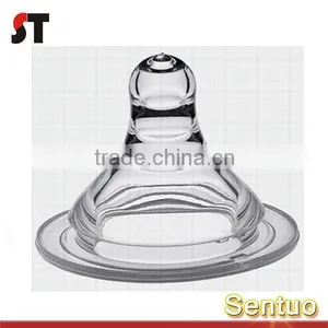 Eco-friendly Silicone Nipple For Feeding Bottle thumbnail-1