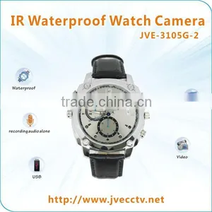 JVE-3105G-2 2GB/4GB/8GB Mini Watch Camera,1080P Wrist Leather Band Full HD Camera Watch, Infrared IR Night Vision Watch DVR thumbnail-1