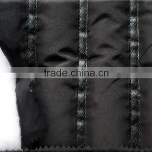 Fashion Polyester Stripe Padded Fabric With Quilting for Down Coats/jacket thumbnail-2