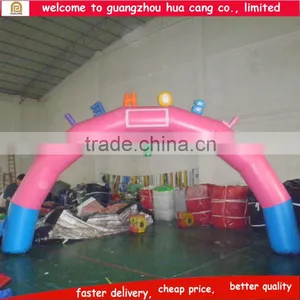 Cheap Advertising Inflatable Arch Gate Decorated With Cartoon , Inflatable Display Arch for Sale thumbnail-2