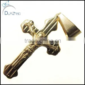 Stainless Steel Jewelry Unique Mens Cross Pendant thumbnail-1