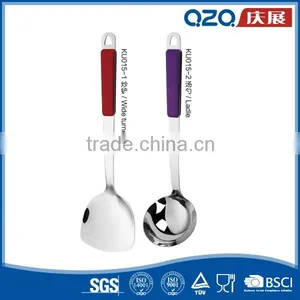 Modern Home Food Grade Silicone Handle Stainless Steel Kitchen Utensils and Equipment thumbnail-4