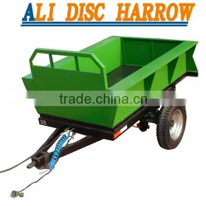 Cheap Tractor Trailer Single Axle for Sale for Africa Market 2016 ON PROMOTION thumbnail-1