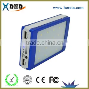 High Capacity Camping Lantern Solar Power Bank 12000MAH thumbnail-4