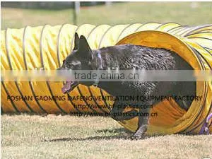 New Design 600mm Rainbow PVC Coated Dog Agility Tunnels thumbnail-6