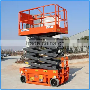 Best Selling Electro-hydraulic Scissor Lift,self-propelled Mobile Hydraulic Scissor Lift,four Wheels Mobile Scissor Lift Table thumbnail-1