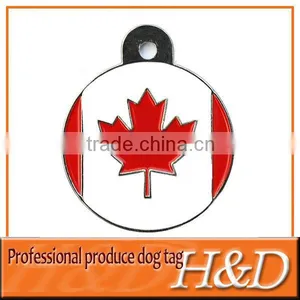 Canada Maple Cheap Engraved Dog Tags for People thumbnail-1