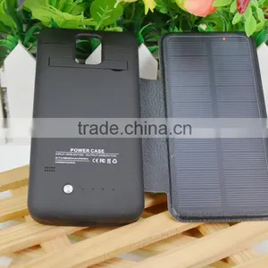 Hot Selling Solar Battery Case for Sam Sung S5, Promotion Gift Solar Case Charger, 2015 New Arrival Solar Case, Green Energy thumbnail-1
