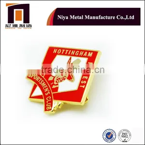Promotion Cheap Metal Badge Sportsmen's Clup thumbnail-4