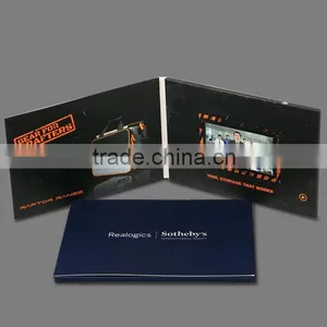 2016 Creative TFT LCD Video Greeting Card, Promotional Video Brochure Card thumbnail-1