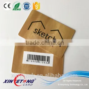 Factory Price EAN Barcode Plastic PVC Gift Cards thumbnail-1