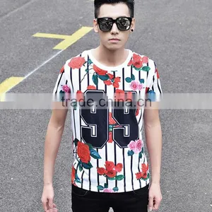 Wholesale Custom Printed 3dt-shirt or Dry Fit Plain T-shirts and All Over Sublimation Printing T-shirt Made in China thumbnail-5