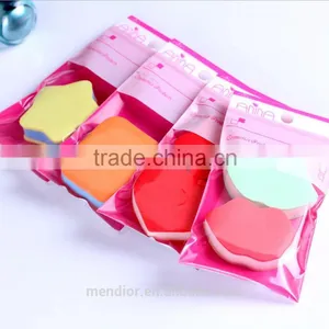 Mendior Big Mouth Red Lip Cosmetic Sponge Powder Puff For Both Wet And Dry Dual-Use 2pcs Wholesale/OEM/ODM thumbnail-1