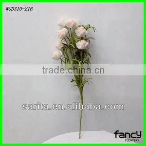 Good Quality Cheap Artificial Foam Flowers Rose With 10 Pcs thumbnail-1
