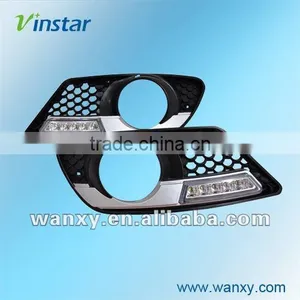 E4 Approved Led Daytime Running Light for Benz W204 AMG LED DRL thumbnail-2