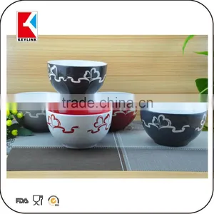 Best Selling Items Color Glaze Stoneware Soup Bowl Ceramic Coconut Bowl thumbnail-5