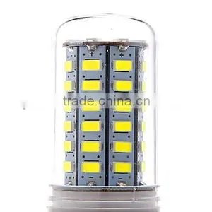 E27 12W 56x5730SMD 1200LM 6000-6500K White Light LED Corn Bulb (220-240V) thumbnail-3