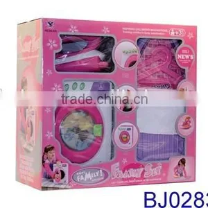 Intellectual Kids Home Appliance Toy Mini Washing Machine Toy Set thumbnail-6