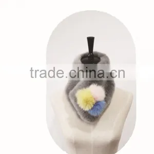 2015 New Design Fashion Fake Fur Scarf/winter Warm Women Warm Fake Fur Scarf/Fake Fur Shawl thumbnail-2