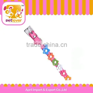 Cute and Flower Decoration Puppy Dog Collar thumbnail-2