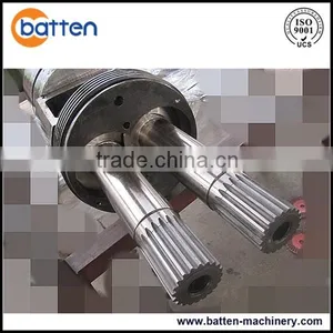 Conical Screws Extruder Twin Barrel and Screw for Plastic Machine thumbnail-2