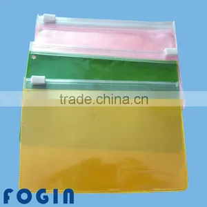 2014 Customized Printed Pvc Flat Bag With Zipper thumbnail-1