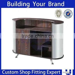Shopping Mall Shop in Shop Retail Cashier Counter Timber Display Counter thumbnail-5