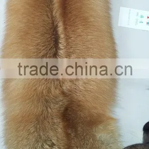 Real Silver Fur Skin / Natural Fox Fur Skin / Tanned Red Fox Fur Skin For Coat Quality Choice thumbnail-2