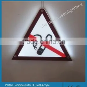 High Quality Custom Shape Crystal Acrylic LED Light Box thumbnail-1