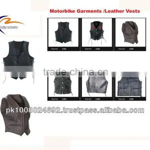 Leather Vest Men Women Leather Fashion Vest thumbnail-1