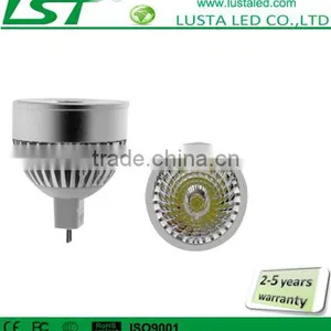 Anti-glare Les Design, 3 Years Warranty, Bridgelux COB, Uniform Lighting Effect, 15/24/38 Degree, GU 5.3 LED Spotlight Dimmable thumbnail-1