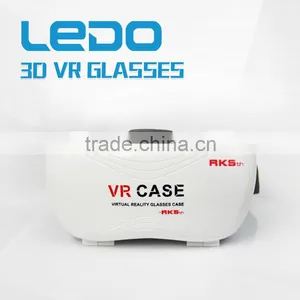 Cheap Price VR Box 3D Glasses With Remote For 3D Movie VR Headset Dropship thumbnail-5