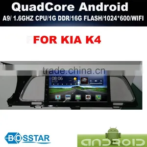 Android AUTO RADIO CAR DVD With Quad Core ,gps,bluetooth,wifi,dvr,obd for KIA K4 thumbnail-1