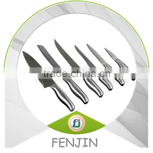 6-pcs Hollow Handle Stainless Steel Kitchen Knife thumbnail-1