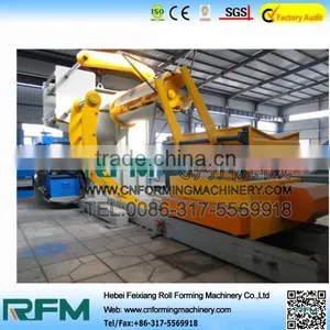 FX 5 Ton Hydraulic Colored Steel Coil Decoiler for Sale thumbnail-1