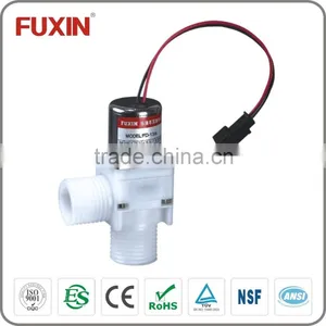 Pluming Fittings Sensor Sanitary Plastic Ware Flow Control 12v 6v Solenoid Valves thumbnail-1