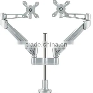 Adjustable Gas SpringEasy Adjust Desk Mount Monitor Arm - Space Saver LCD Monitor Arm - Easy Adjust Desk Mount Monitor Arm thumbnail-2