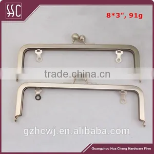 Wholesale Metal Clutch Frame for Fashion Bag Clasp Coin Purse Frame thumbnail-1