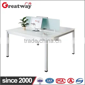 Study Table Base for Two in Steel thumbnail-1