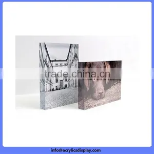 China Factory Price Best Selling Acrylic Paper Weight With Metal Insert thumbnail-2