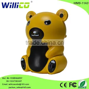 Willico Mini Plastic Battery Speaker With USB SD FM WMS-11A3 thumbnail-1