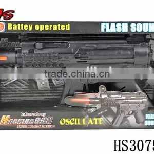 Plastic Infrared Ray Sound Electric Airsoft Gun thumbnail-6