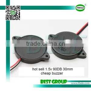 Hot Sell 1.5v 90DB 30mm Cheap Buzzer FBPT3057 thumbnail-1