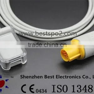 GE Hellige SpO2 Adapter Cable, 10pin >>DB9, 2.4m thumbnail-1