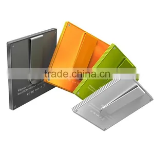 Ultra Thin Credit Card Design 2600mAh Mobile Power Bank for Samsung/iphone and Other Smartphones Made in China thumbnail-1