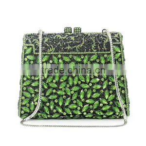 Aquamarine Clutch Bag Evening Trapezoidal Woman Wedding Bag Party Bag Fashion Handbag (88142A-G2) thumbnail-2