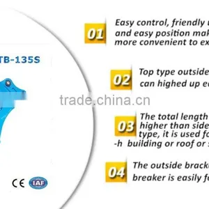 BLTB-135S Rock Mining Breaker, Rock Breaker , Breaker Tool , Mining Breaker, Rock Breaker for Excavator thumbnail-2